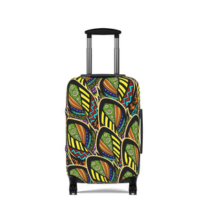 GoFresh™ Luggage Cover - Tribal Feather