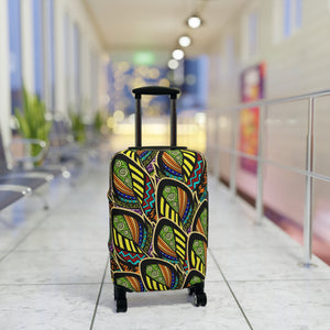 GoFresh™ Luggage Cover - Tribal Feather